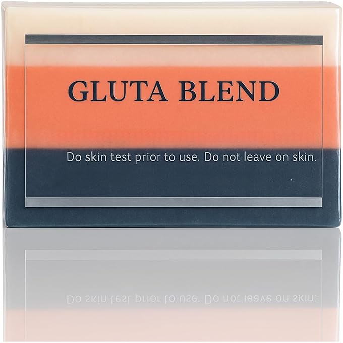 Relumins Premium 3-in-1 Glutablend Beauty Soap Bar â€“ For Smoother, Clearer, Healthier-Looking Skin â€“ Now with Rosehips â€“ Gentle Face & Body Cleanser 65g - Image 1